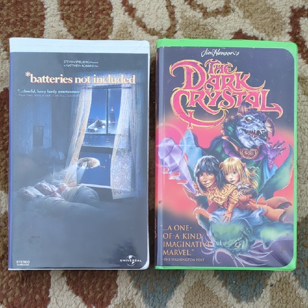 VHS 2 Tape Bundle, Tested!